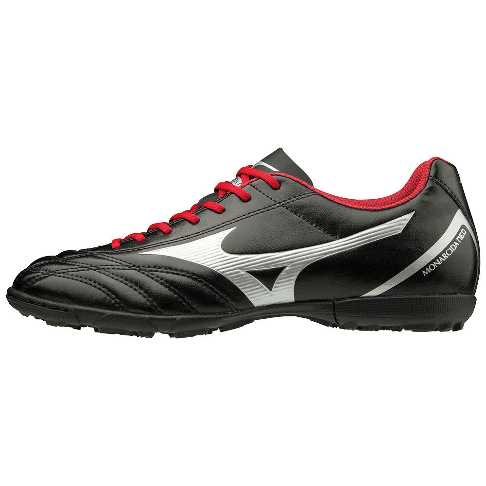 Mizuno Monarcida Neo Select AS Férfi Focicipő Fekete/Titán/Piros UCN320518